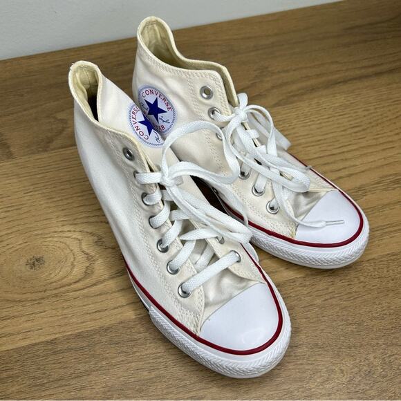 Converse Chuck Taylor All Star Lux Hi High Hidden Heel Wedge White Women’s 8.5 - Picture 2 of 12